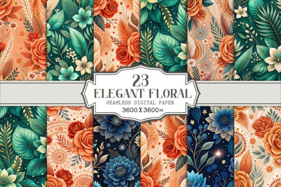 Bringing the Tropics to Life with an Elegant Floral Tropical Seamless Pattern