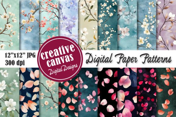Elevate Designs with Cherry Blossom Patterns