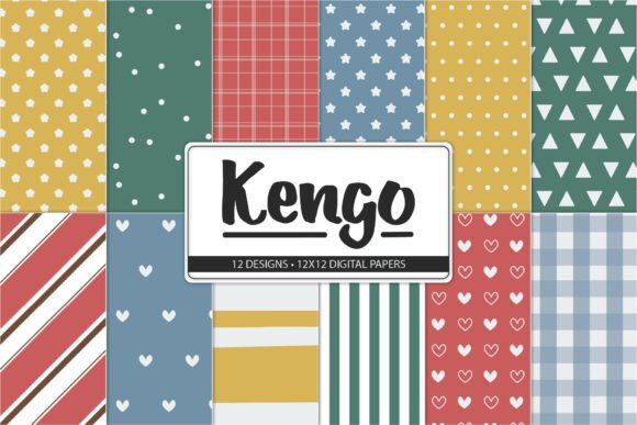 Elevate Your Memory Keeping with Kengo Scrapbook Backgrounds