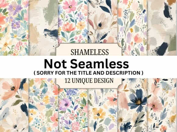 Elevating Creative Workflows with the Seamless Ditsy Floral Digital Paper Bundle