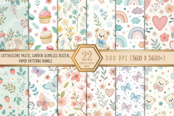 Evaluating Cottagecore Pastel Garden Digital Paper for Creative Projects