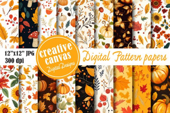Integrating the Autumn Seamless Pattern Bundle into Your Creative Workflow