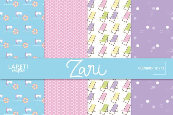 Preserve Summer Memories with Cohesive Scrapbook Paper