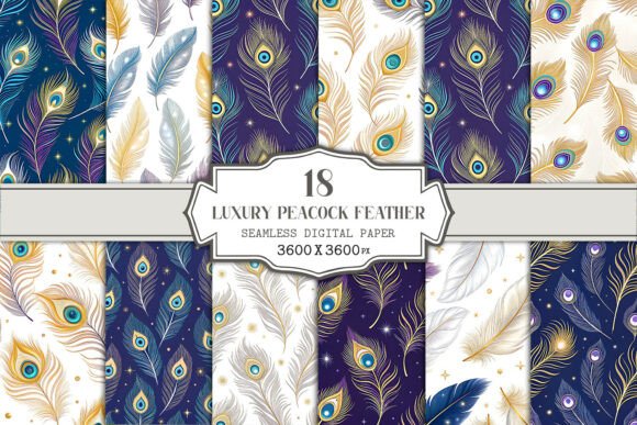 Unlocking Creative Potential: The Ultimate Guide to Luxury Peacock Feather Seamless Patterns