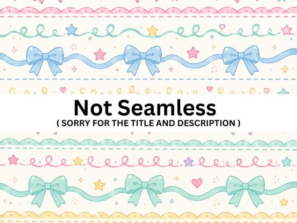 Unlocking Creative Potential with Cute Pastel Bow Seamless Pattern Designs