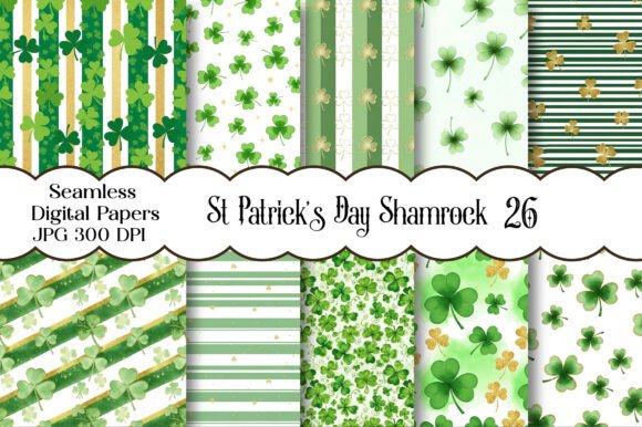 Unlocking Creative Potential with St Patrick's Day Shamrock Digital Paper