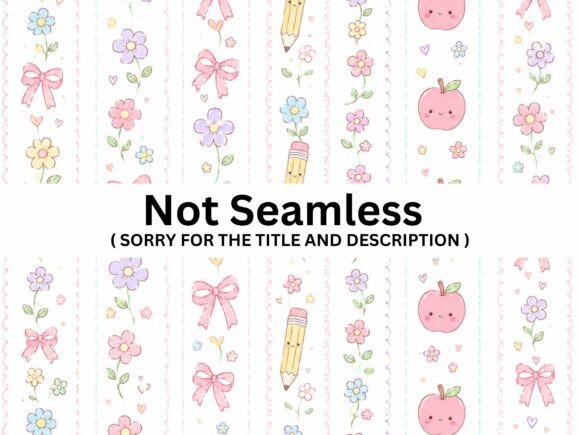 Unlocking Creativity with Kawaii Pastel School Pattern PNG Designs